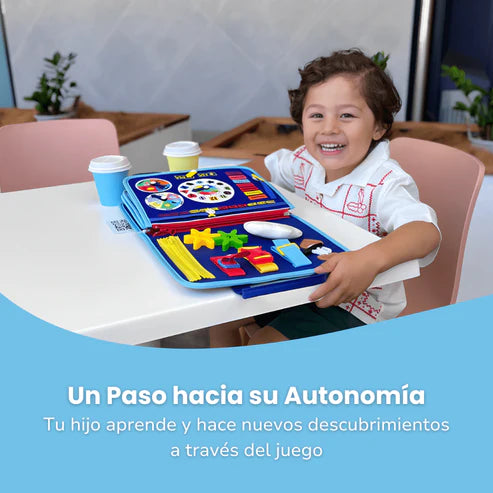 Tablero Montessori de Actividades Portátil™