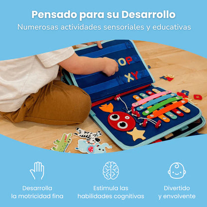 Tablero Montessori de Actividades Portátil™