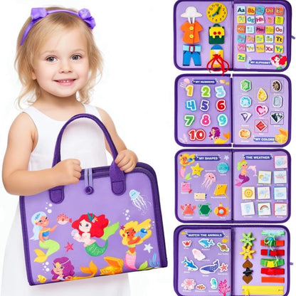 Tablero Montessori de Actividades Portátil™