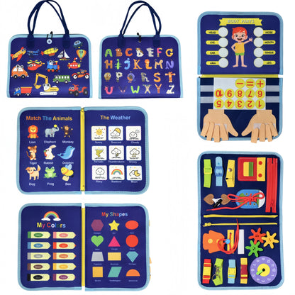 Tablero Montessori de Actividades Portátil™