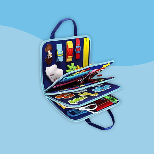 Tablero Montessori de Actividades Portátil™