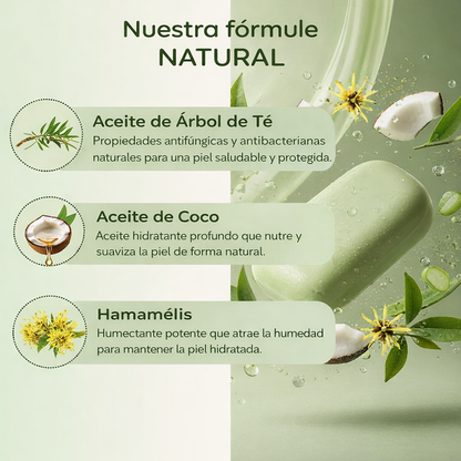 Sapone naturale purificante e antifungino.